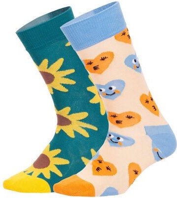 DillySocks Socken „Sunflower Smiles“