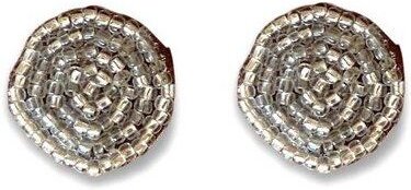 Swahili Coast Ohrstecker - CIRCLE SOLID DOTS - Perlenohrstecker