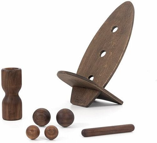 rollholz Balance Board Set groß | FSC | Hergestellt im Schwarzwald