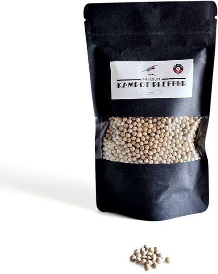 BAGHI Kampot Pfeffer weiß ganz/ single origin Kambodscha herkunftsgeschützt
