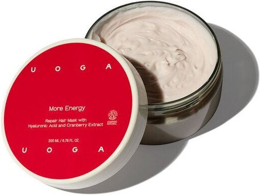 Uoga Uoga Repair Hair Mask More Energy mit Weizenproteinen