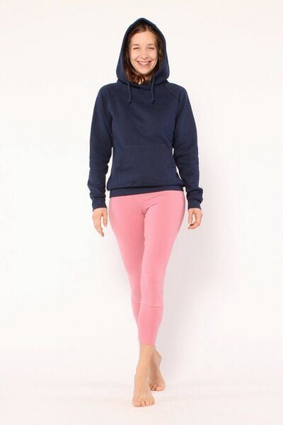 YOIQI Unisex Hoodie aus Bio-Baumwolle COZY dunkles blau