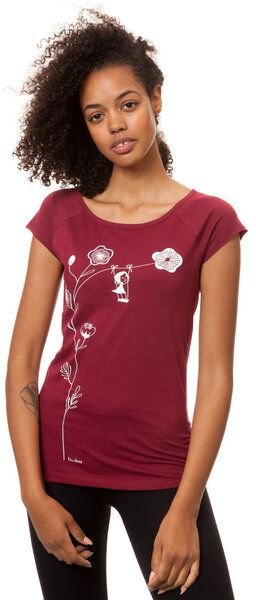 FellHerz Damen T-Shirt Schaukelmädchen Bio & Fair & Vegan