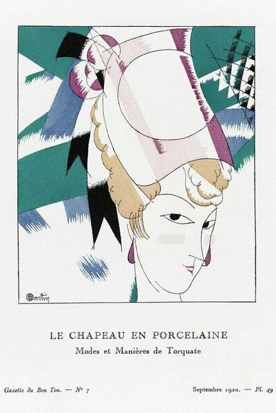 Photocircle Poster / Leinwandbild - Der Porzellanhut von Charles Martin