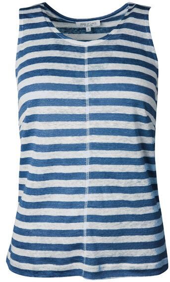 Alma & Lovis Ringel-Leinentop im Regular-Fit | Leinen Ringel Top