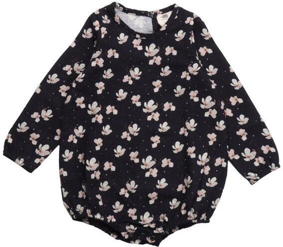 Langarm Body Dunkelblau Bio Baumwolle Walkiddy