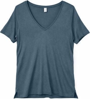 Mazine V-Ausschnitt T-Shirt aus Ecovero