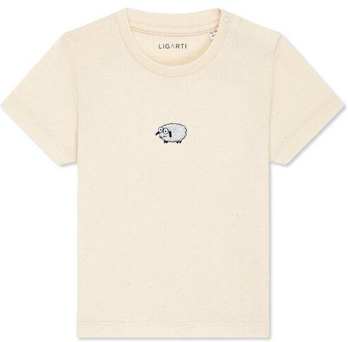 LIGARTI Babyshirt - Wollke das Schaf