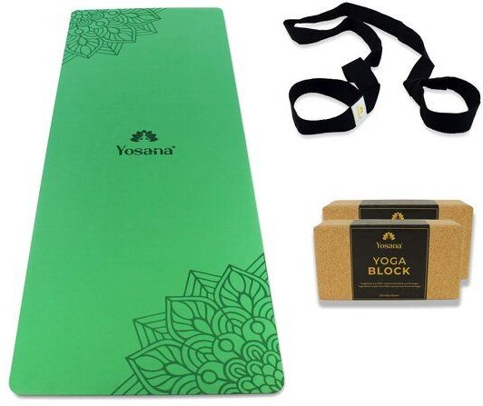 Yosana Yogamatten Starter Set 4-Teilig
