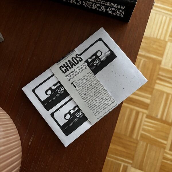 ilovemixtapes Briefumschläge C6 | 5er Set | Kassette C90 Motiv | Weiß, haftklebend, ohne Fenster | mit recycelter Bander...