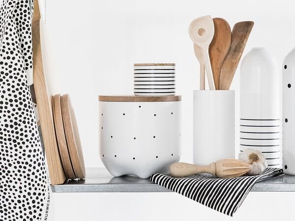 werkvoll by Lena Peter Recycling Feuerlöscher Punkte und Streifen Box FIRE