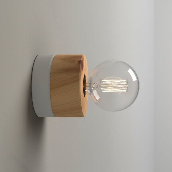 ALMUT von Wildheim Wandlampe Zirbenholz angesagte Pastelltöne skandinavisches Design