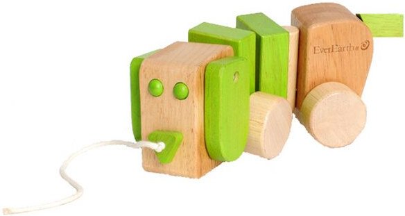 EverEarth Nachziehspielzeug Hund aus Holz