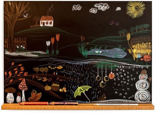 klotzaufklotz Wandtafel waagerecht