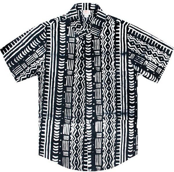 Global Mamas Bio Hemd - Slim Fit - Pathways