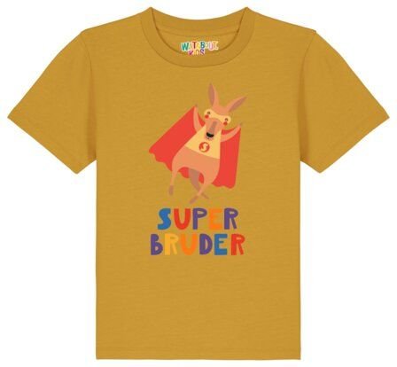 watabout.kids T-Shirt Kinder Känguru Superbruder