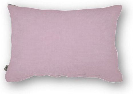 Hutch&Putch Musselin Kopfkissenbezug - Kissenhülle - 100% Bio-Baumwolle - Handmade in Germany