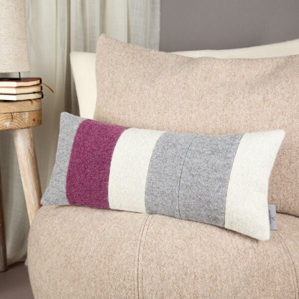 nahtur-design Rückenkissen mit Wollefüllung | Rückenstützkissen