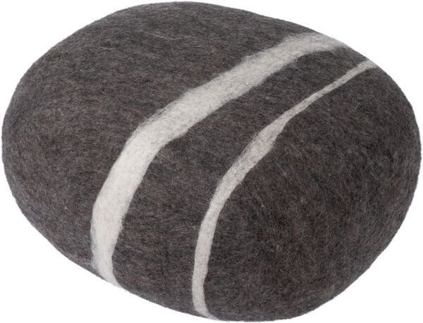 myfelt Filz Kieselstein (Pouf), 100% Schurwolle