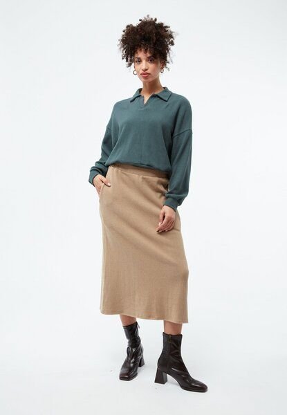 Givn Berlin Midi Rock GBVELMINA aus recycelter Baumwolle