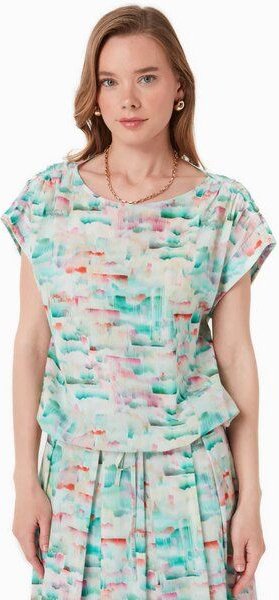 ORGANICATION Bluse aus Bio-Baumwoll-Crinkle Voile