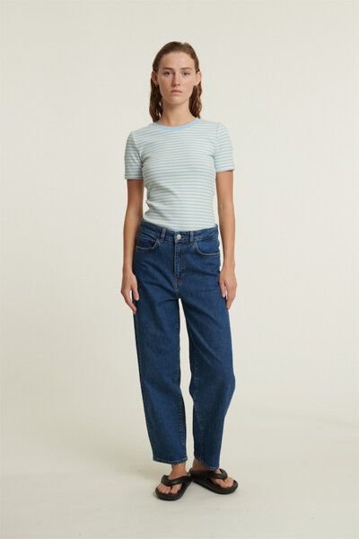 Basic Apparel Ludmilla T-Shirt mit Rundhalsausschnitt aus Bio-Baumwolle