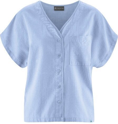 HempAge Weite Bluse Hanf/Biobaumwolle