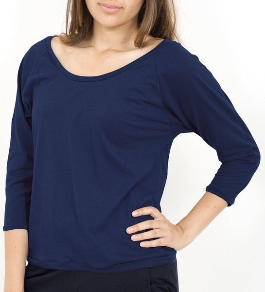 Lena Schokolade Jump in Pulli/ Raglan Top - navy tiefblau