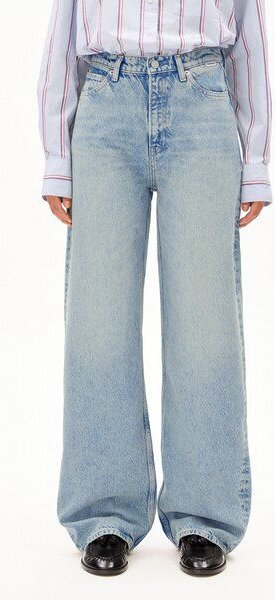 Thumbnail - ARMEDANGELS ENIJAA Damen Wide Leg Jeans aus recyceltem Baumwoll-Mix