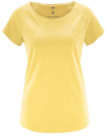 HempAge Damen Raglan T-Shirt Hanf/Biobaumwolle