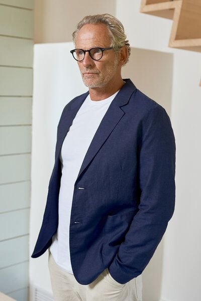 About Companions Leichter Sommerblazer ENVER aus Leinen/Baumwolle