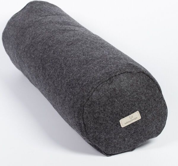 nahtur-design Nackenrolle mit leichtem Lodenbezug | Naturfüllung