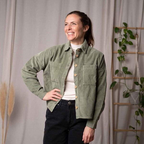 Vresh Clothing Vani - Cord Hemd aus Biobaumwolle