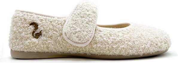 Veganer "thies ® Rec Teddy Ballerina" aus ultraweichem, recyceltem Fell
