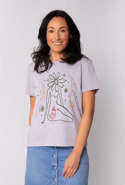 watapparel T-Shirt Frauen Love and flex