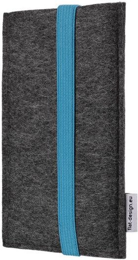 flat.design Handyhülle COIMBRA für Samsung Galaxy S-Serie - VEGAN - Filz Tasche