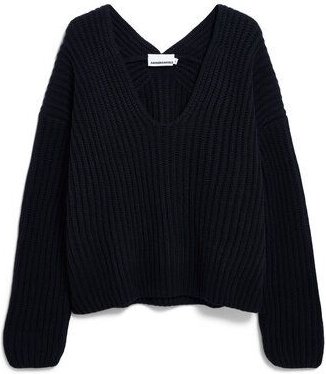 ARMEDANGELS TIANAA SOLID - Damen Pullover Loose Fit aus Bio-Woll Mix