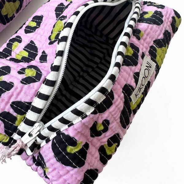 KIKOONI handgefertigte kleine Kosmetiktasche "Small K "