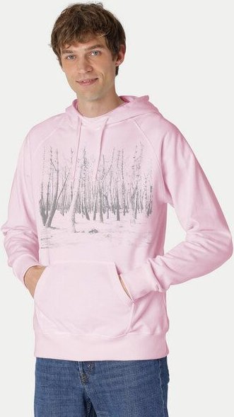 Peaces.bio - handbedruckte Biomode Hoodie Woodland Herren