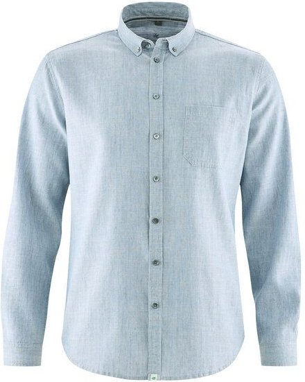 HempAge Modisches Freizeithemd Hanf/Biobaumwolle