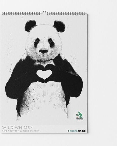 Photocircle Wild Whimsy Kalender 2026 – Nachhaltiger Kunstkalender von Balázs Solti
