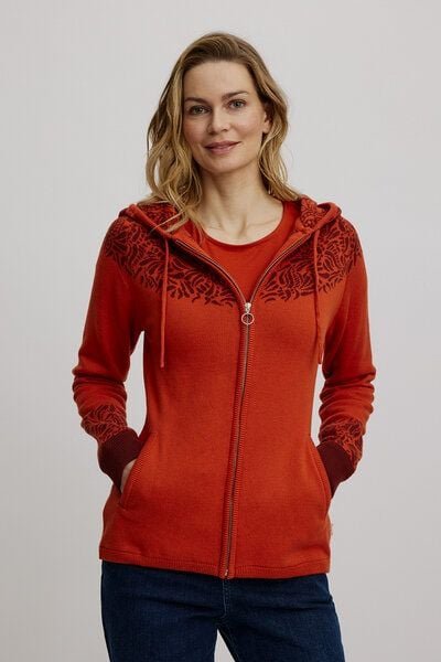 TRANQUILLO Jaquard-Strickjacke (W25A65)