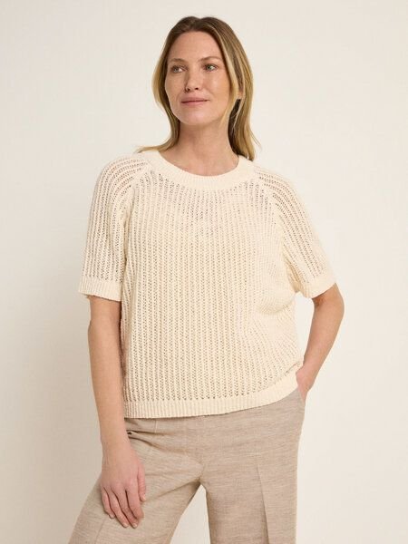 LANIUS Boucle Pullunder (GOTS) aus Bio-Baumwolle