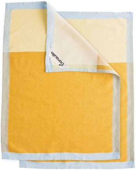 TRANQUILLO 2er-Set Geschirrtücher BICOLOR aus Biobaumwolle