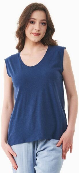 Thumbnail - ORGANICATION Top aus Bio-Baumwolle und Leinen