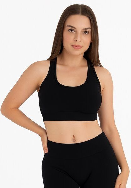 Sport-BH & Leggings –Bruno Barella – einzeln oder als Set, Schwarz, Perfekt für Sport, Fitness, Yoga & Freizeit