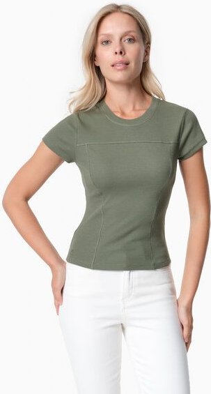 ORGANICATION TILLDA | Rib T-Shirt aus TENCEL Modal und Bio-Baumwolle