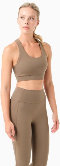 ORGANICATION BEVINN | Cross-Strap Sport Bralette aus recyceltem Polyamid