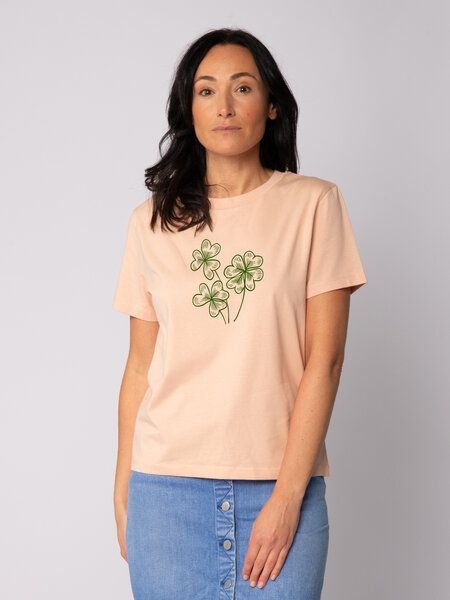 watapparel T-Shirt Frauen Glücksklee