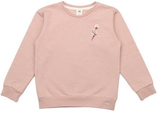 Kinder Sweatshirt GOTS zertifiziert – Bio-Baumwolle, Rosa mit Tiermotiv, weich & bequem, wärmend, alltagstauglich | Walk...